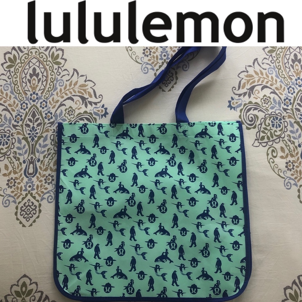 Rare Vintage Lululemon Reusable Shopping Bag